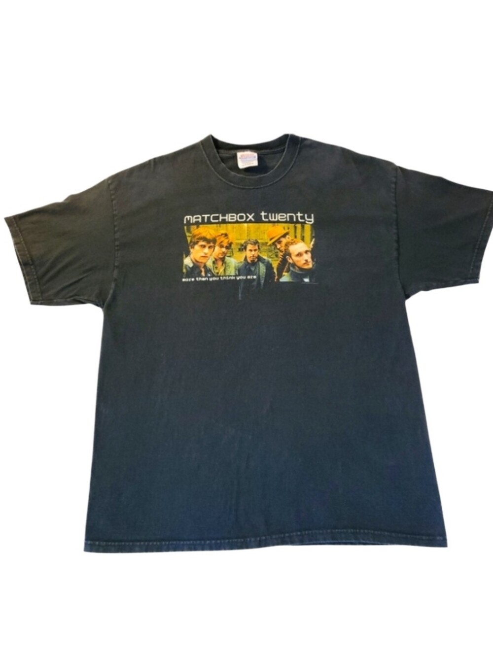2003 Matchbox Twenty "More Than You Think You Are" Tour T-shirt Black Size XL